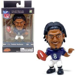 Lamar Jackson (Baltimore Ravens) NFL Big Shot Ballers S2 5" Figure